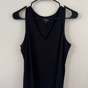 Express Black Sleeveless Tank Top